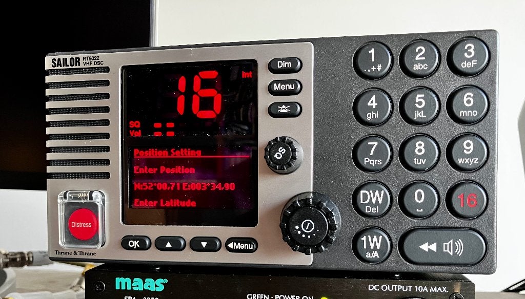 Sailor RT5022 professionele VHF-marifoon – goed werkend, Watersport en Boten, Ophalen, Gebruikt, Communicatie