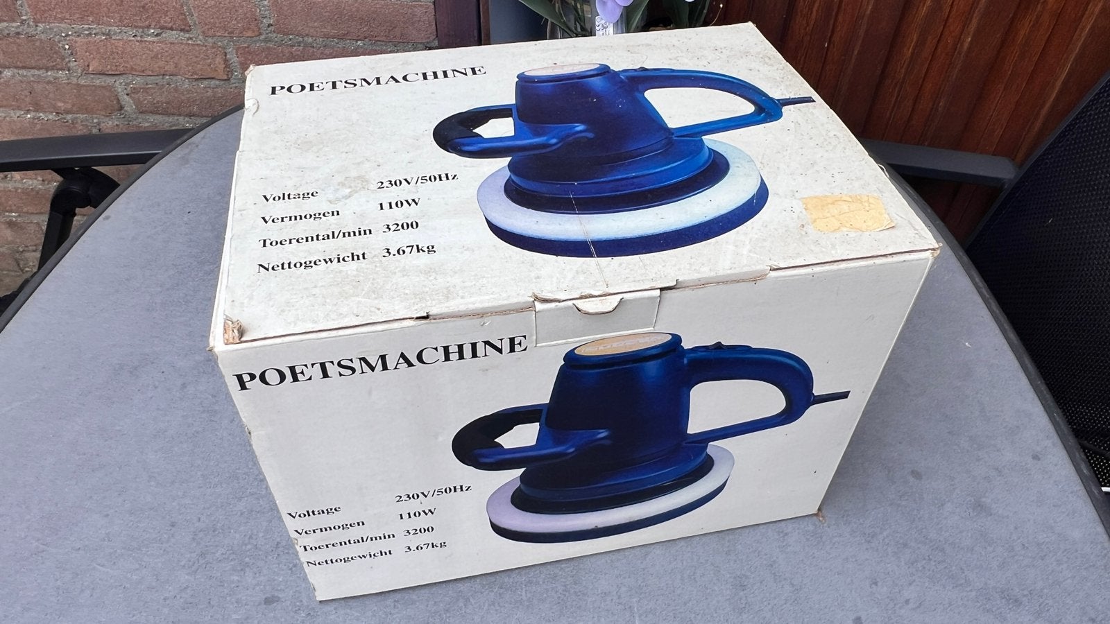 Poetsmachine polijst machine nooit gebruikt, Auto diversen, Onderhoudsmiddelen, Ophalen