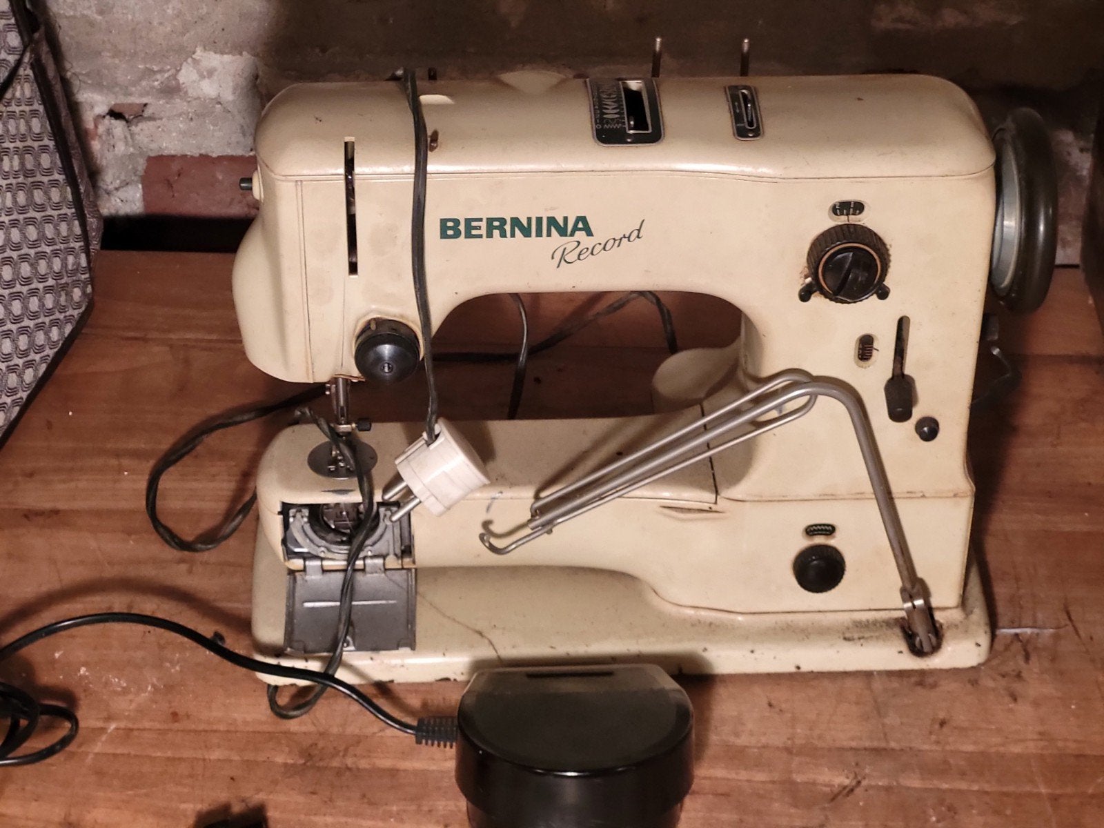 Bernina Record vintage naaimachine – getest en werkend, Ophalen of Verzenden, Gebruikt, Naaimachine, Bernina