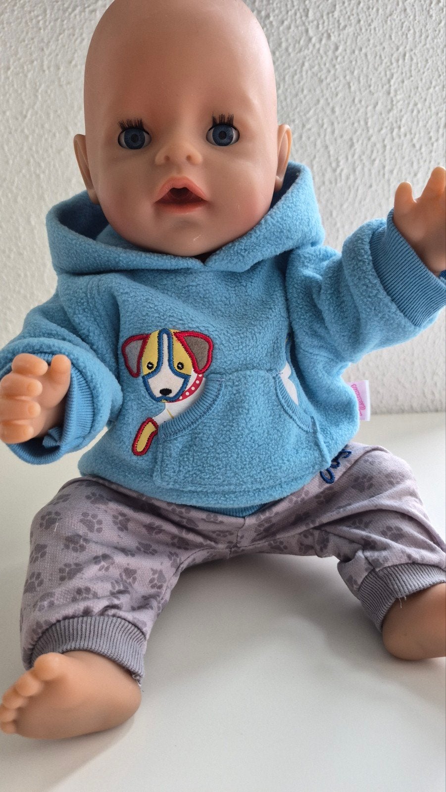 Baby Born kleertjes 2 delig pakje Babyborn Excl.pop, Ophalen of Verzenden, Zo goed als nieuw, Babypop