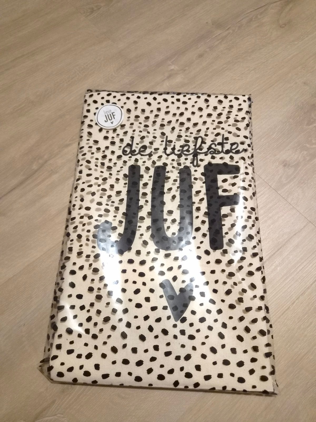 Katoenen tas 'de liefste juf' - Cadeau juf, Kleding | Dames, Overige Dameskleding, KP, Ophalen of Verzenden, Nieuw