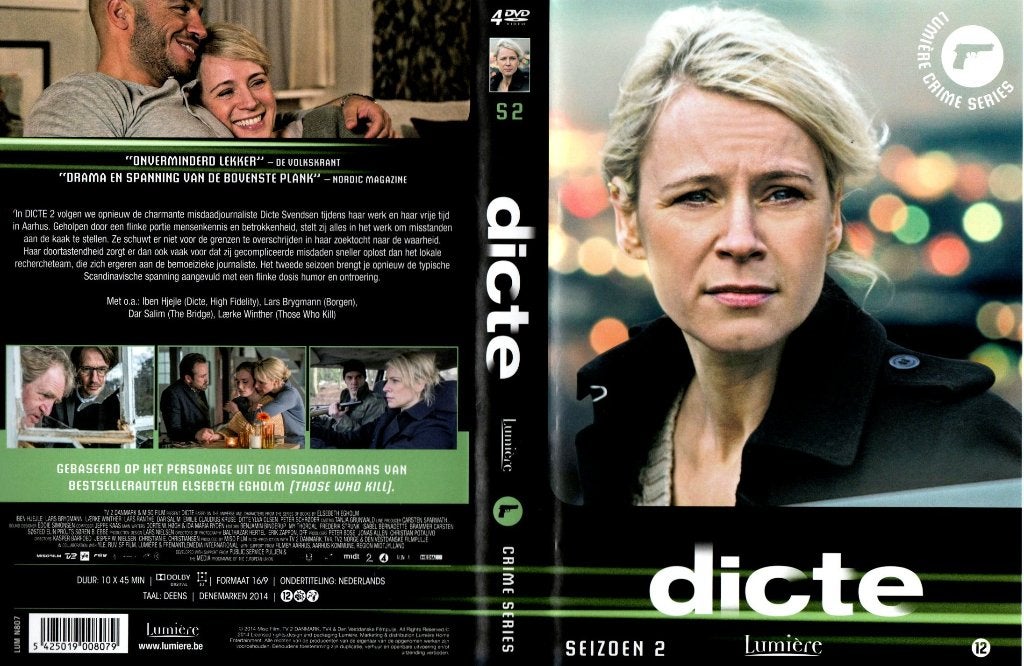 Dicte, seizoen 2, Cd's en Dvd's, Vanaf 12 jaar, Ophalen of Verzenden, Zo goed als nieuw