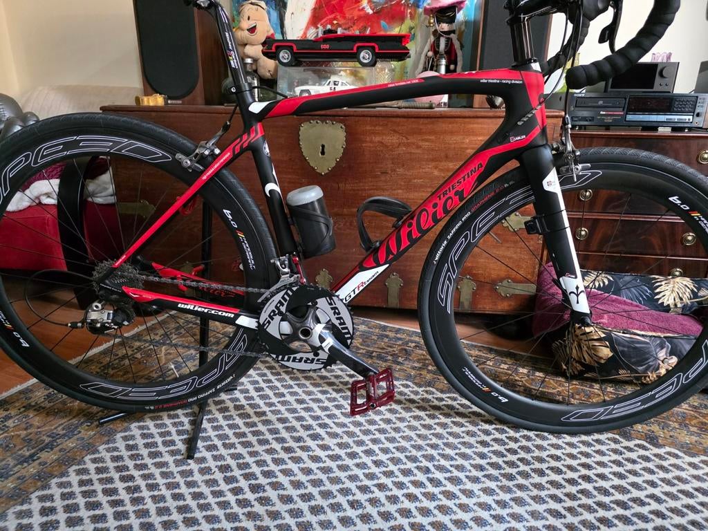 Wilier GTR Team racefiets - SRAM Force - Carbon wielen, Overige merken, Carbon, Ophalen of Verzenden, Zo goed als nieuw