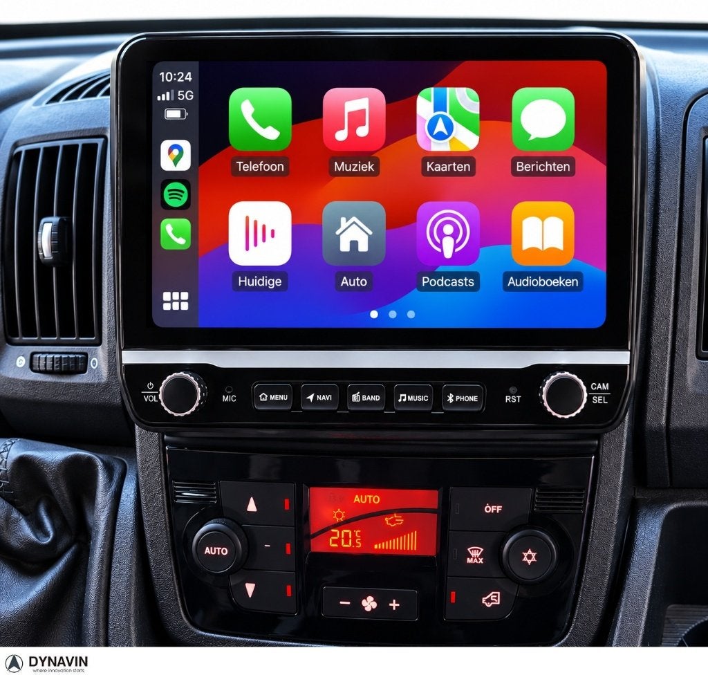 apple carplay fiat ducato navigatie android 16 usb Dynavin, Ophalen of Verzenden, Dynavin, Verkoop@inbouwnavigatie.com, Oberonweg 262 3208pg