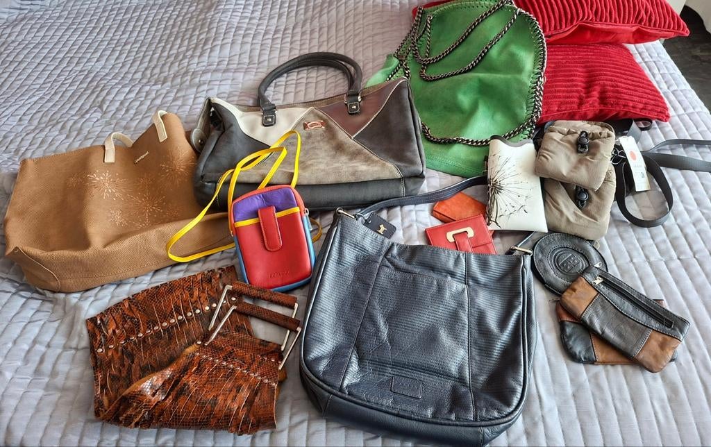 Diverse ZGAN items: Leren tassen, Jassen, Muziekdoos & meer, Ophalen of Verzenden, Zo goed als nieuw, Overige merken