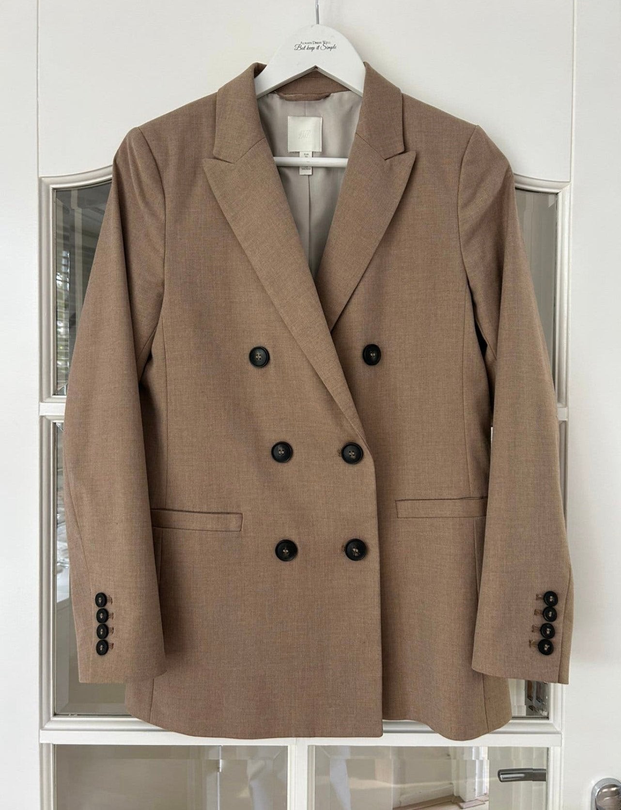 H&M Blazer maat 36, Kleding | Dames, Bruin, Nieuw, Ophalen of Verzenden, Jasje