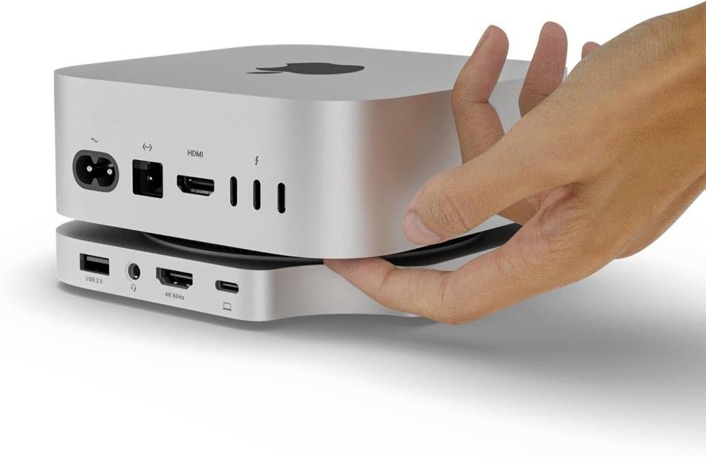 Aluminum stand & hub voor mac mini m4, Ophalen of Verzenden, Zo goed als nieuw, Overige modellen, Onbekend