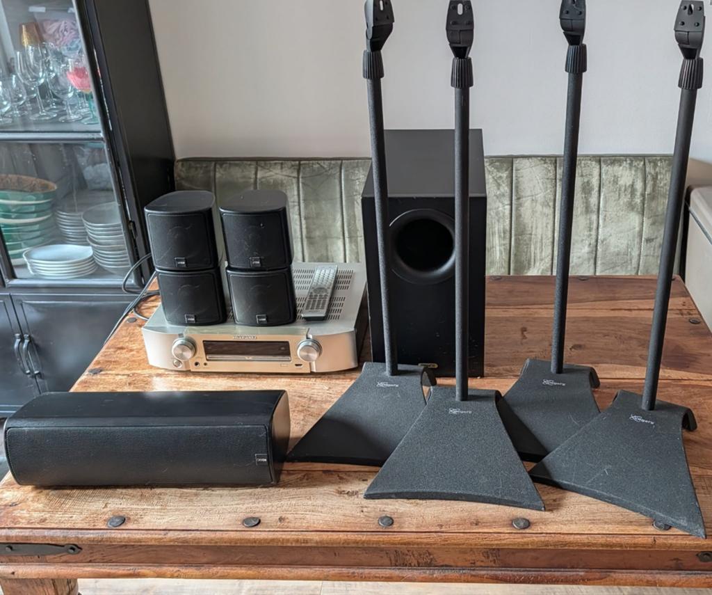 Complete 5.1 Surround Set: Marantz NR1403 + Canton + Tannoy, Ophalen, 60 tot 120 watt, Onkyo