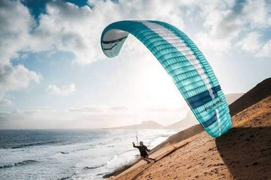 Go flare Moustache 22m v2 GEZOCHT, Sport en Fitness, Zweefvliegen en Paragliding, Ophalen of Verzenden, Zo goed als nieuw