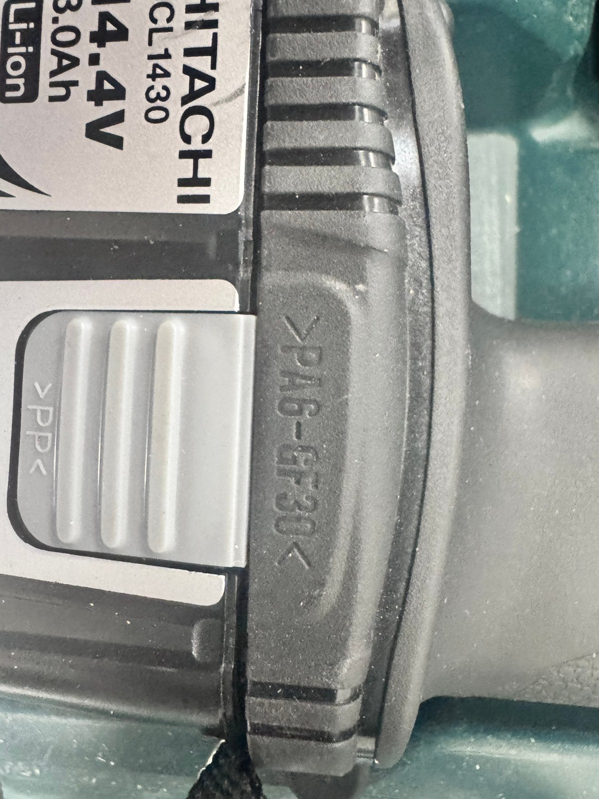 Hitachi WH 14DCAL Accu haakse slag schroefmachine, Gebruikt, Variabele snelheid, Ophalen of Verzenden, Boor- en Schroefmachine