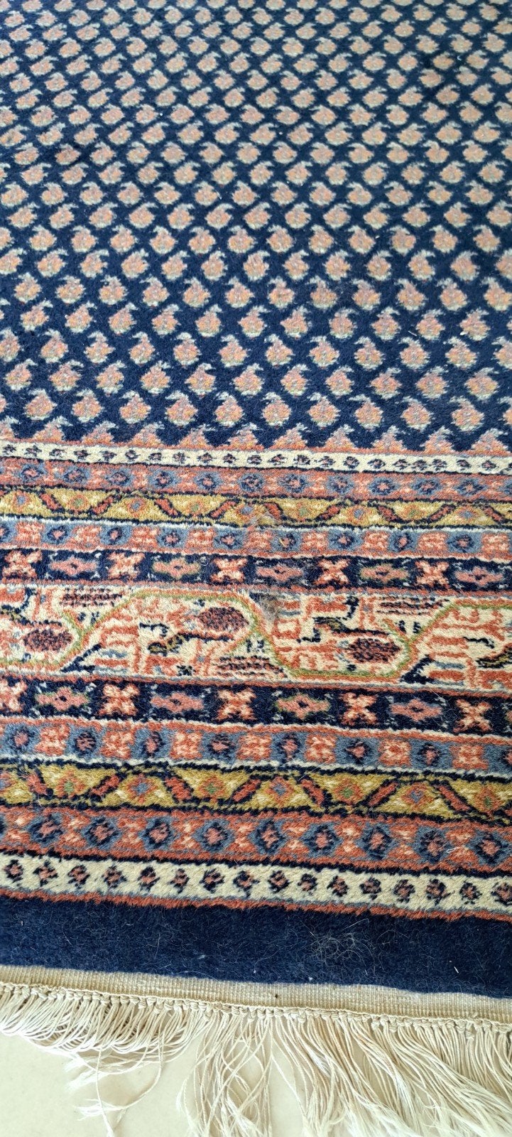 Echt, authentiek Perzisch tapijt - vintage!, Ophalen, Gebruikt, Perzië, 200 cm of meer