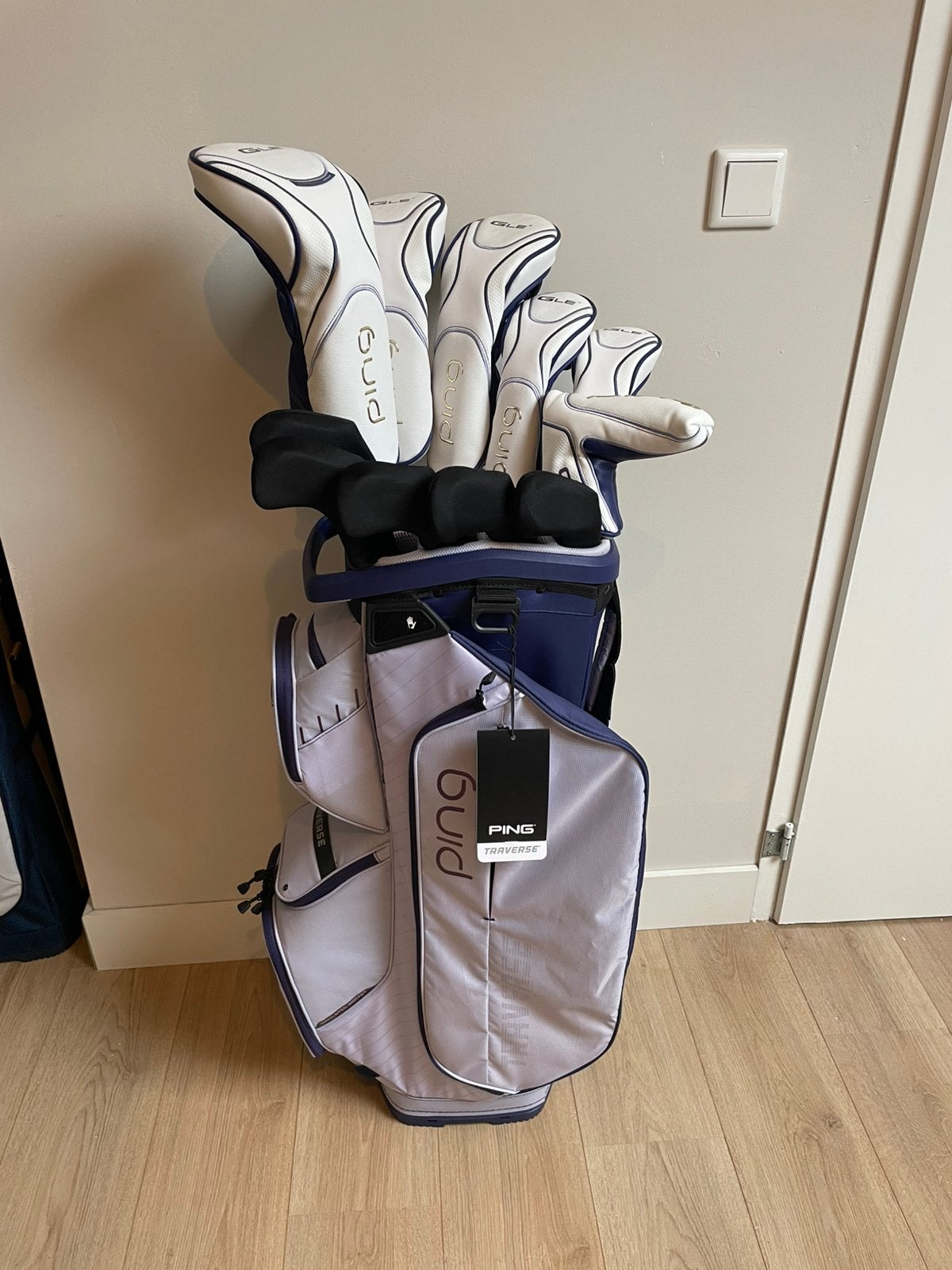 Nieuwe Ping G Le4 dames golfset helemaal compleet RH., Ophalen, Nieuw, Set, Ping