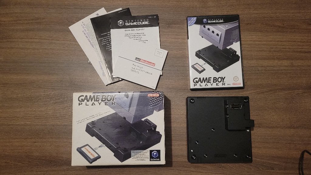 Nintendo GameCube Game Boy Player Cib, Gebruikt, Verzenden, Zwart, Zonder controller