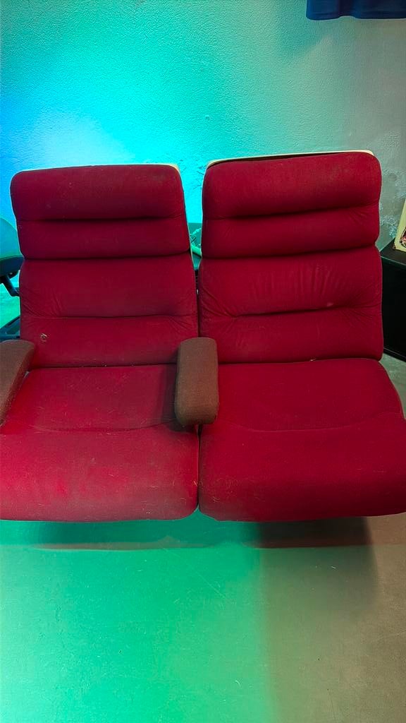 Bioscoop stoelen, Gebruikt, Minder dan 75 cm, Ophalen of Verzenden, Minder dan 150 cm