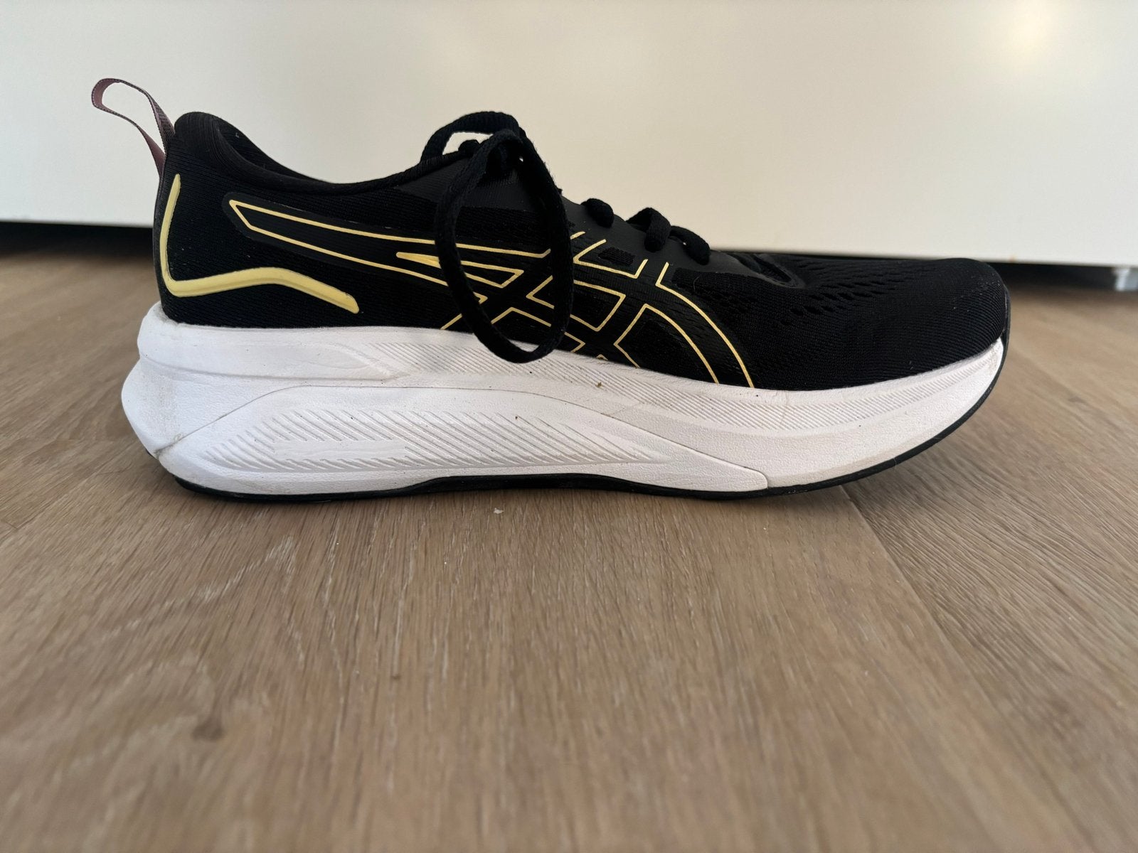 Hardloopschoenen Asics gel Fortitude black light orange, Sport en Fitness, Loopsport en Atletiek, Hardloopschoenen, Ophalen of Verzenden