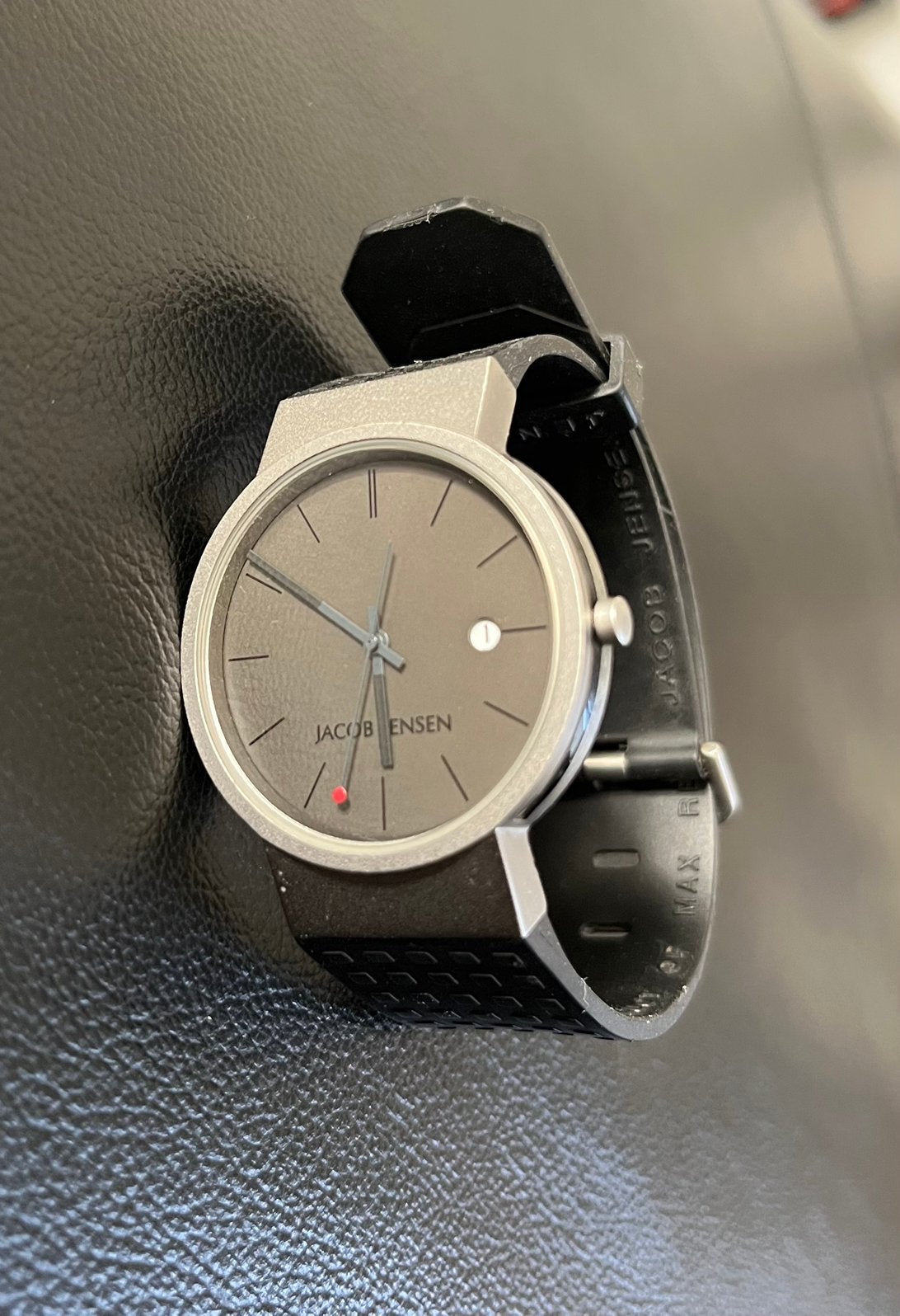 Jacob jensen horloge 411, Ophalen of Verzenden, Zo goed als nieuw, Overige merken