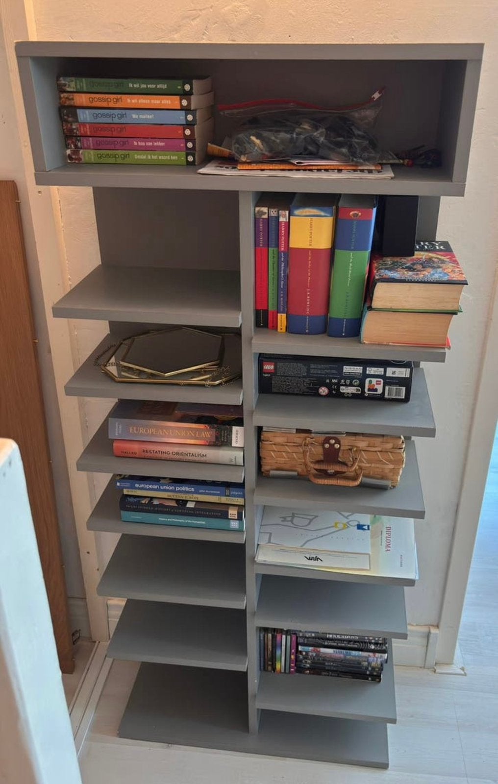Zelfgemaakte schoenenkast, Ophalen, Gebruikt
