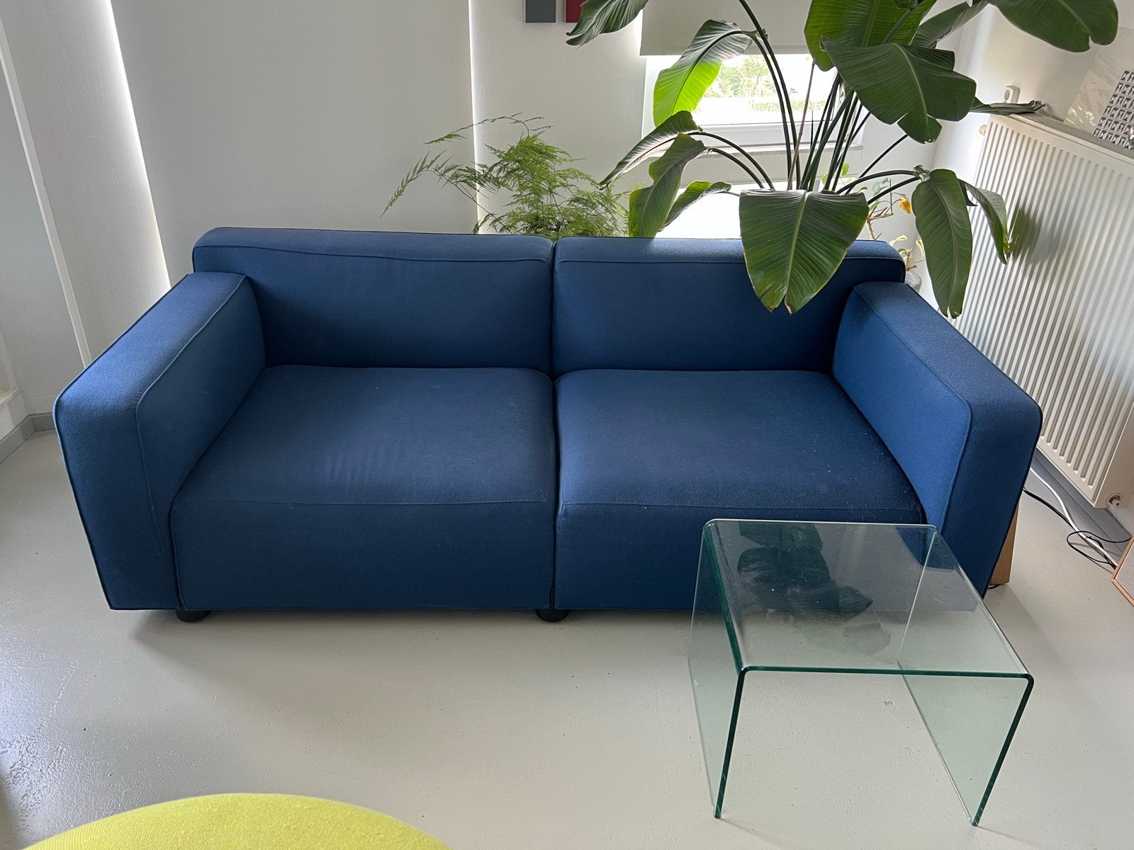 Iconische A&A bank van Barber & Osgerby voor Knoll Studio, Ophalen, Gebruikt, Tweepersoons, 75 tot 100 cm