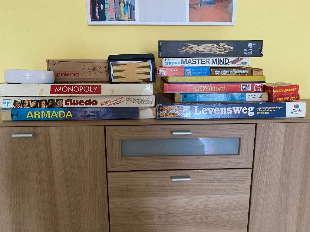 Gezelschapsspellen, Hobby en Vrije tijd, Een of twee spelers, Ophalen, Zo goed als nieuw