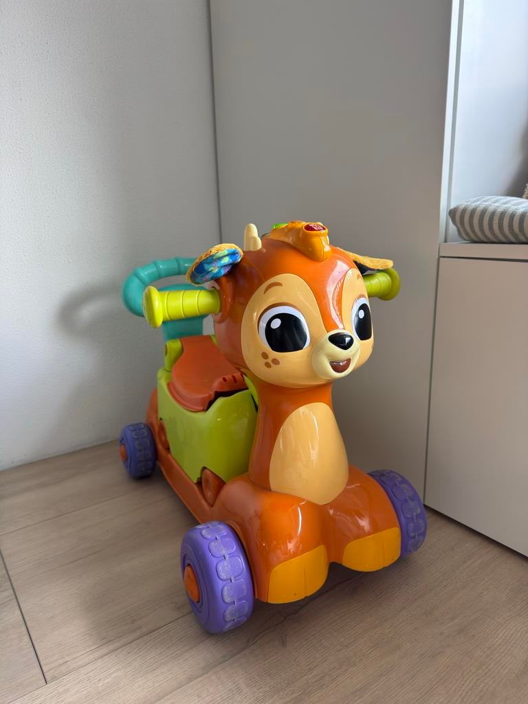 VTech Baby Loopauto Hertje met Vormenstoof, Ophalen, Zo goed als nieuw