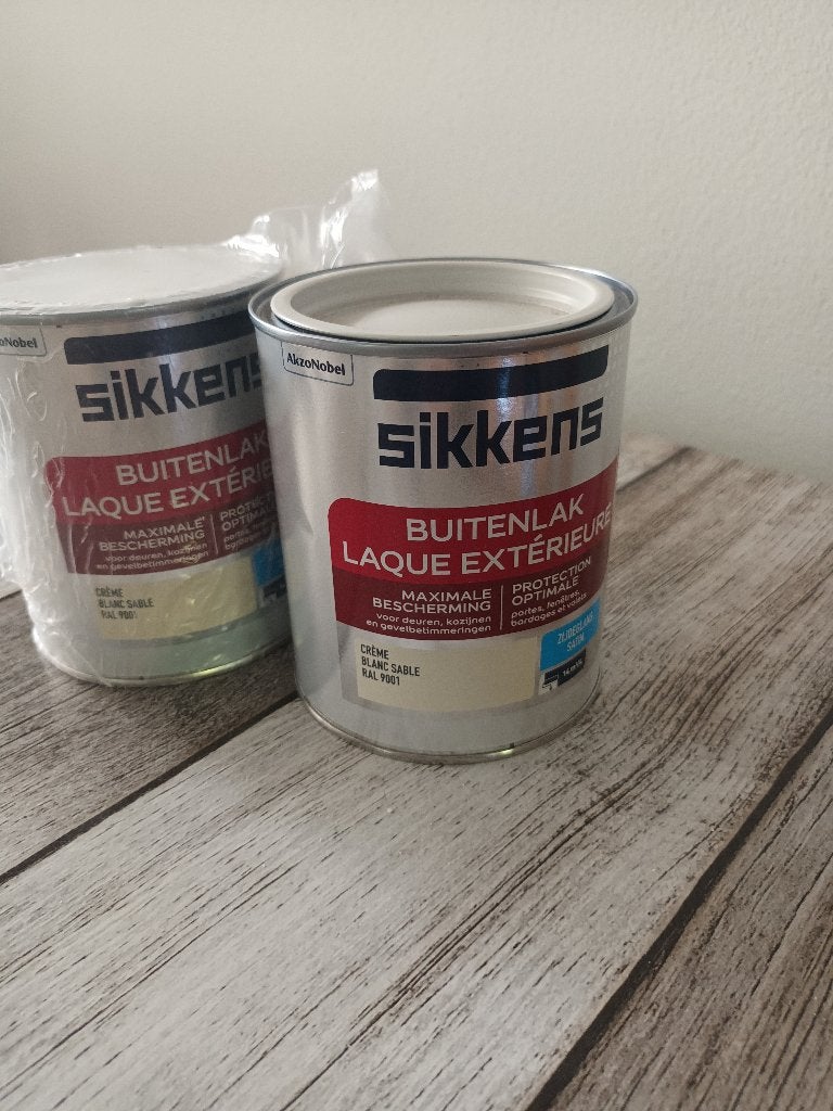 Sikkens verf 9001, Doe-het-zelf en Verbouw, Verf, Beits en Lak, Wit, Nieuw, Ophalen of Verzenden, Lak