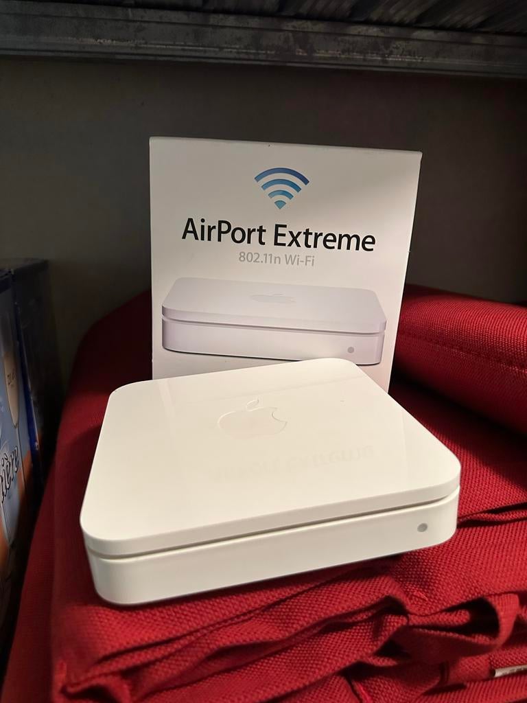 Apple AirPort Extreme 802.11n Wi-Fi Router, Ophalen of Verzenden, Zo goed als nieuw, Router