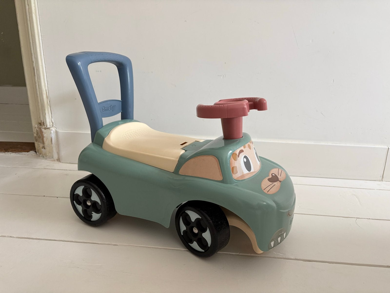 Smoby loopauto met laadplek, Ophalen, Gebruikt