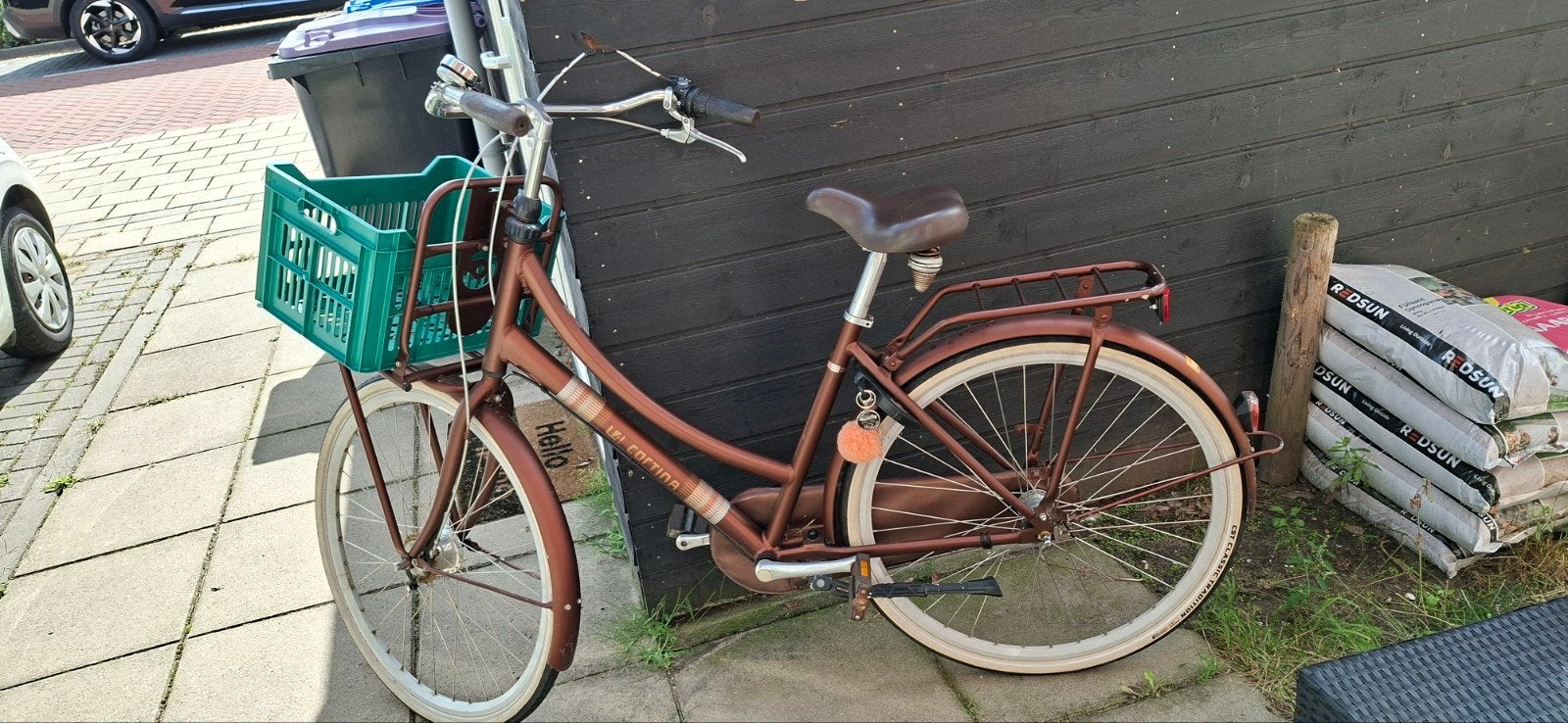 Cortina damesfiets transport, Fietsen en Brommers, Fietsen | Dames | Omafietsen, Ophalen of Verzenden, Gebruikt, Cortina U4 Transport
