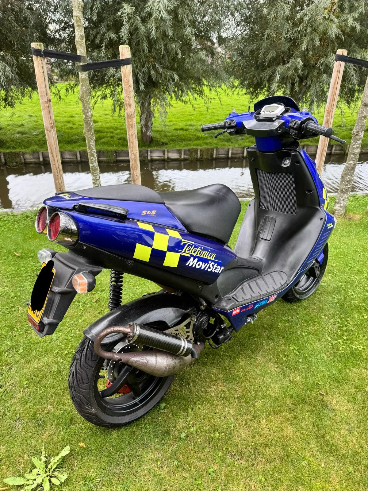 Sr50 24.4pk sprint brom tekoop/teruil, Ophalen, Tweetakt, Maximaal 45 km/u, 70 cc