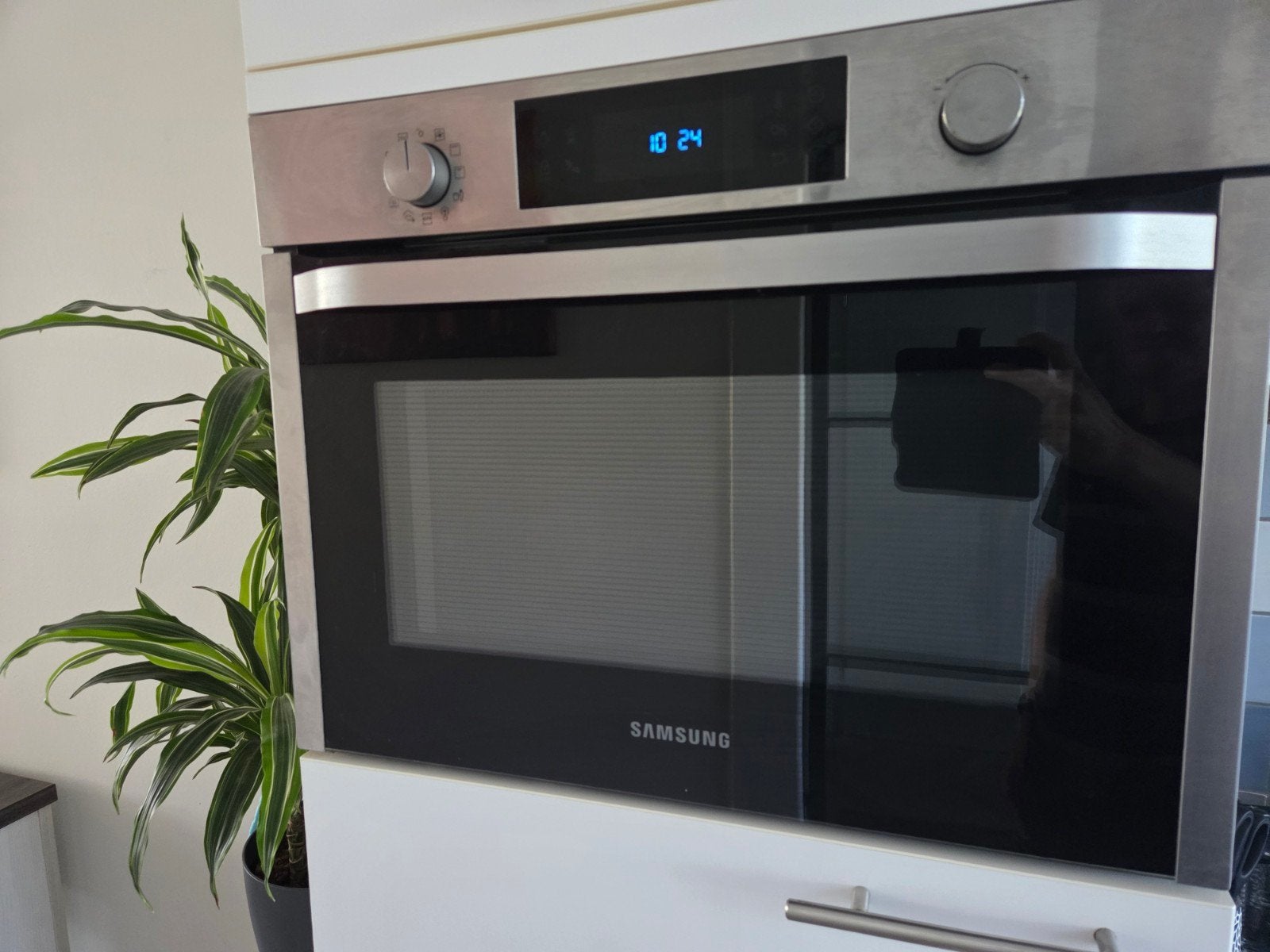 Samsung Inbouw Heteluchtoven - Zo goed als nieuw, Ophalen, 45 tot 50 cm, Gebruikt, Hete lucht