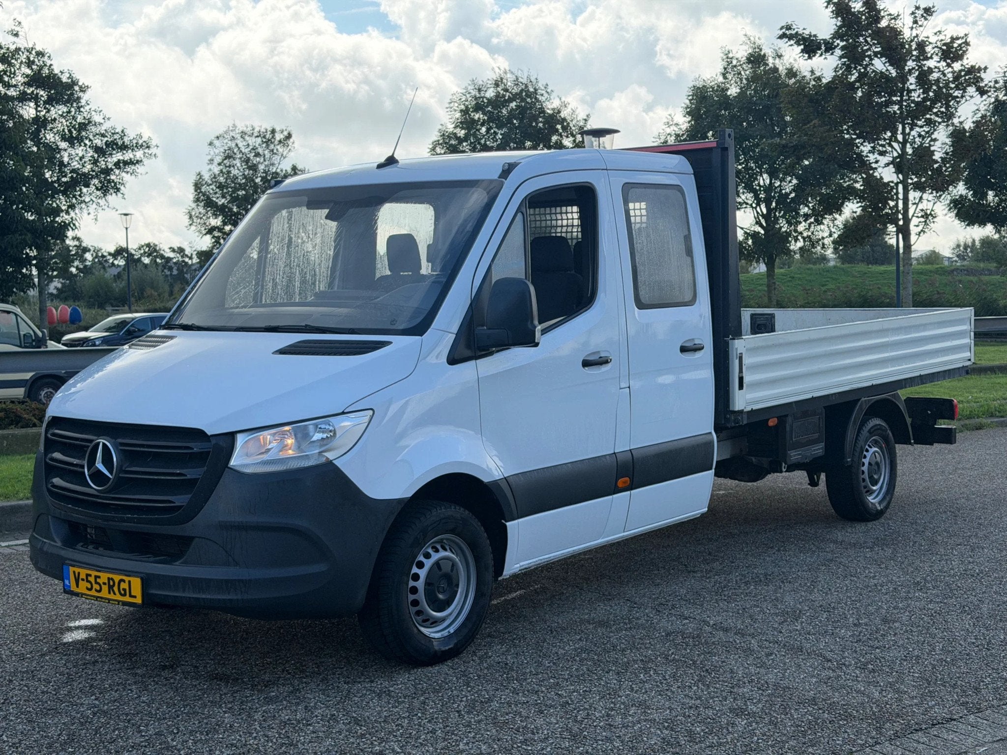 Mercedes-Benz Sprinter 315CDI N1 Dubbelcabine 6+1 Pers 3500K, Auto's, Achterwielaandrijving, Gebruikt, Euro 6, 4 cilinders