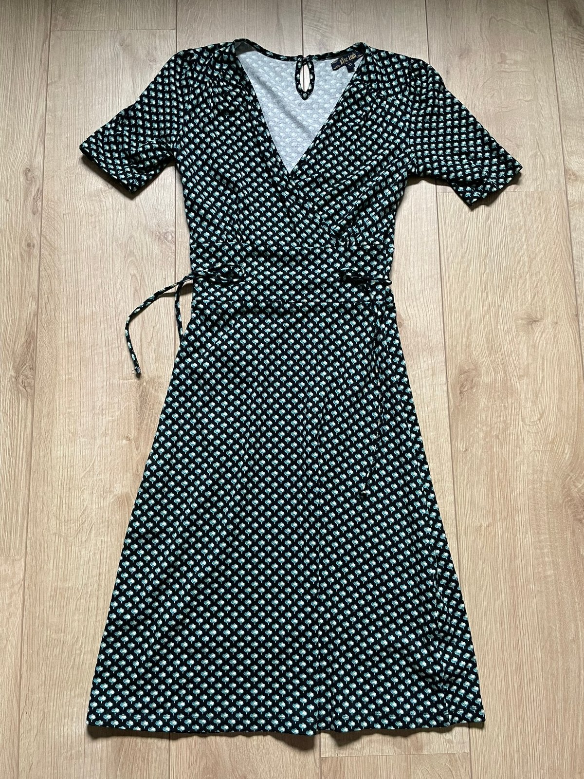 Nieuw jurkje cecil dress King Louie xs, Blauw, Nieuw, Ophalen of Verzenden, Maat 34 (XS) of kleiner