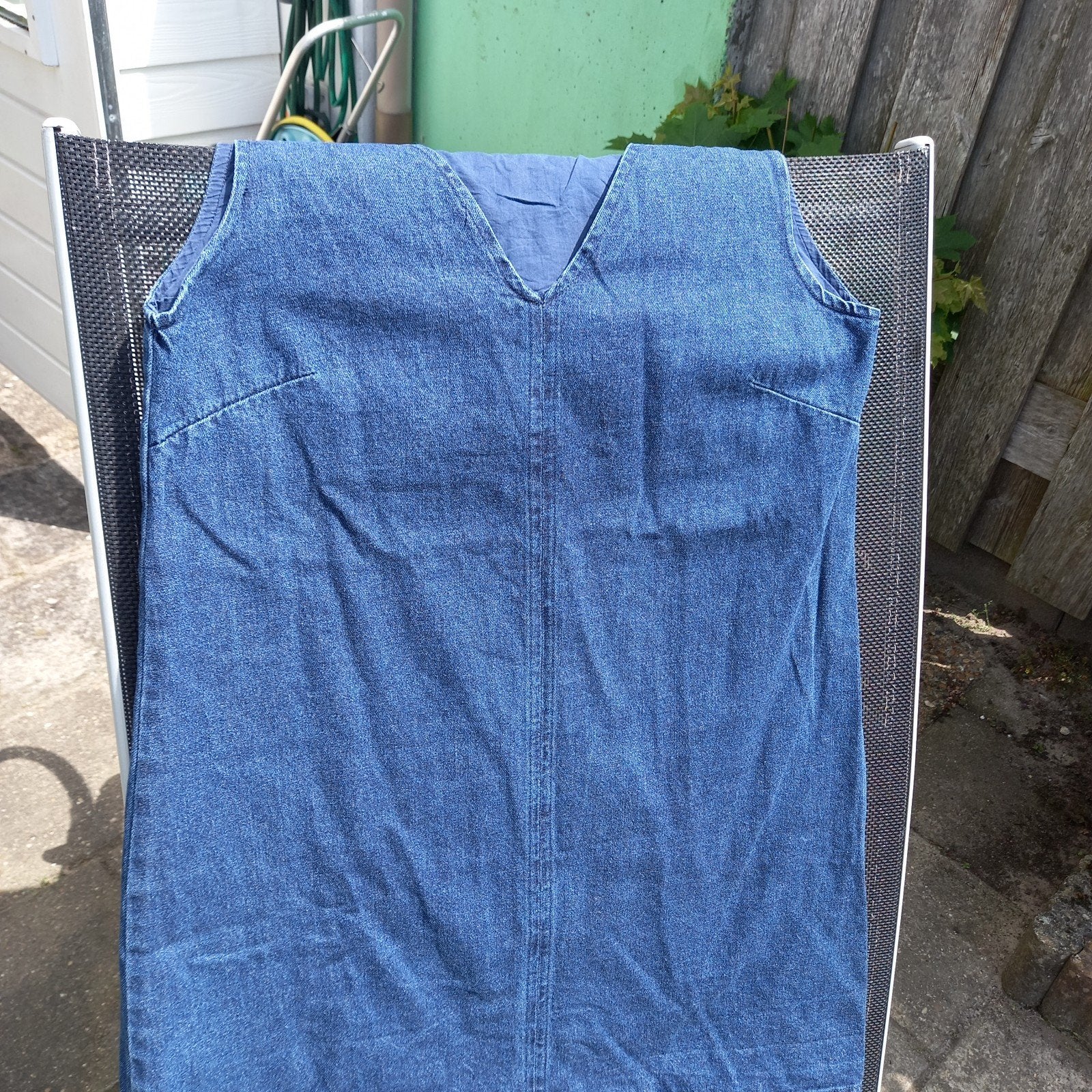Spijkerjurk Maat M, Kleding | Dames, Jurken, Maat 38/40 (M), Blauw, Ophalen of Verzenden, Knielengte