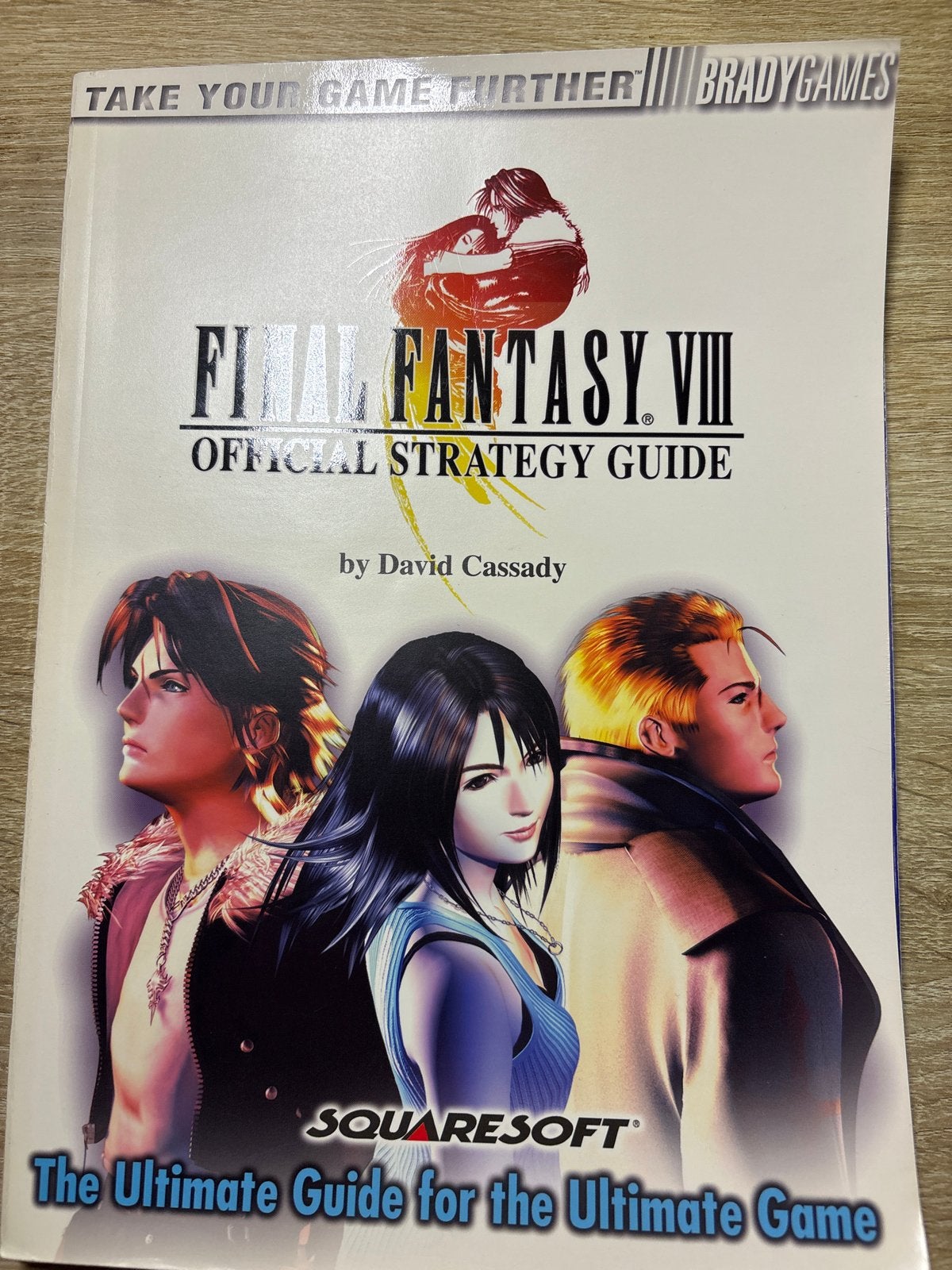 Final Fantasy VIII strategy guide bradygames, Spelcomputers en Games, Ophalen, 1 speler, Zo goed als nieuw, Role Playing Game (Rpg)