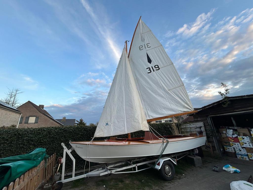 Zeilboot, Watersport en Boten, Ophalen of Verzenden, Zo goed als nieuw, Minder dan 15 m²
