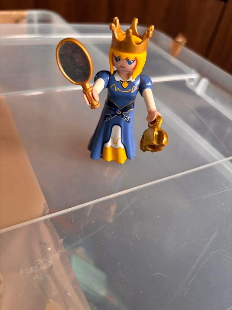 Playmobil prinses met gouden spiegel, Ophalen of Verzenden, Gebruikt, Los playmobil