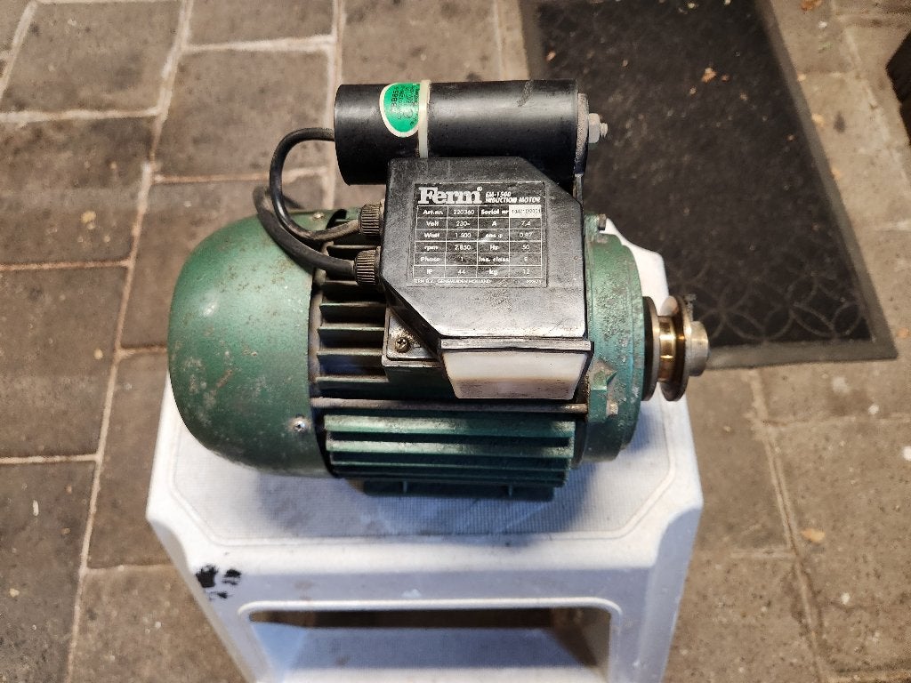 elektromotor, Ferm - EM-1500, 1500W/2PK, Doe-het-zelf en Verbouw, Motoren, Ophalen, Gebruikt, Elektromotor, 1800 rpm of meer