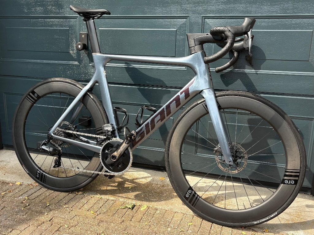 Giant Propel - Sram Force - Powermeter - Knight Shield, Fietsen en Brommers, Ophalen, 28 inch, Carbon, Heren