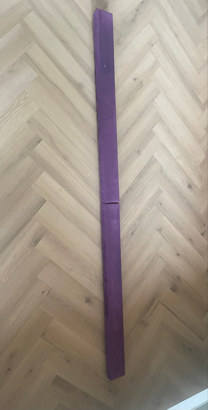 Opvouwbare Turnbalk, Sport en Fitness, Turnen, Ophalen, Gebruikt, Paars, Materiaal