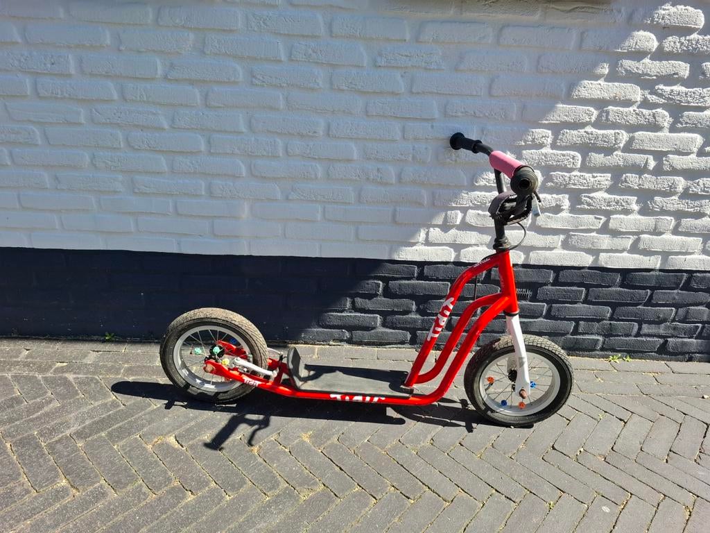 Tidit step rood, Fietsen en Brommers, Steps, Ophalen of Verzenden, Gebruikt, Gewone step