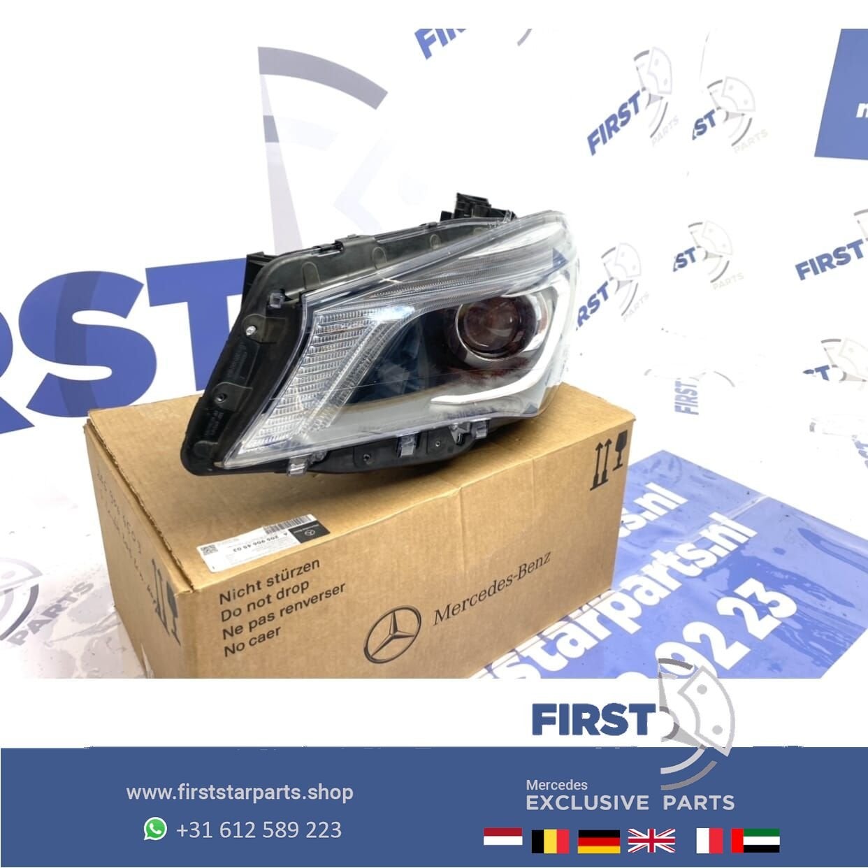 W117 C117 CLA LED BI XENON KOPLAMP LINKS 2013-2016 origineel, Auto-onderdelen, Gebruikt, -, Ophalen of Verzenden, -