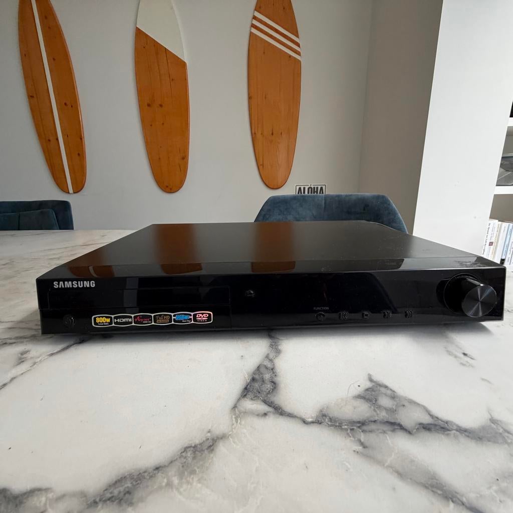Samsung HT-TZ212 Home Cinema Systeem - 800W DVD Receiver, Audio, Tv en Foto, Dvd-spelers, Ophalen of Verzenden, Gebruikt, Overige merken