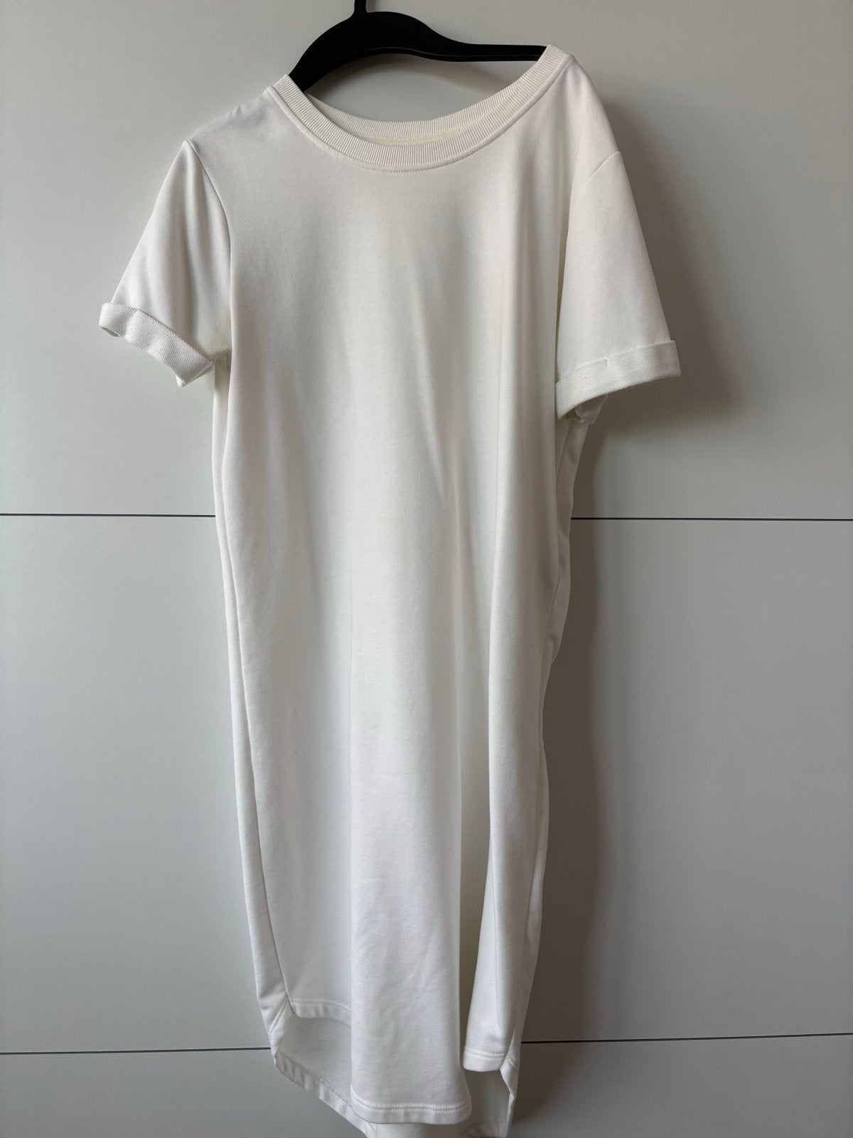 Jacqueline de Yong wit T-shirt jurkje maat M, Maat 38/40 (M), Wit, Ophalen of Verzenden, Zo goed als nieuw