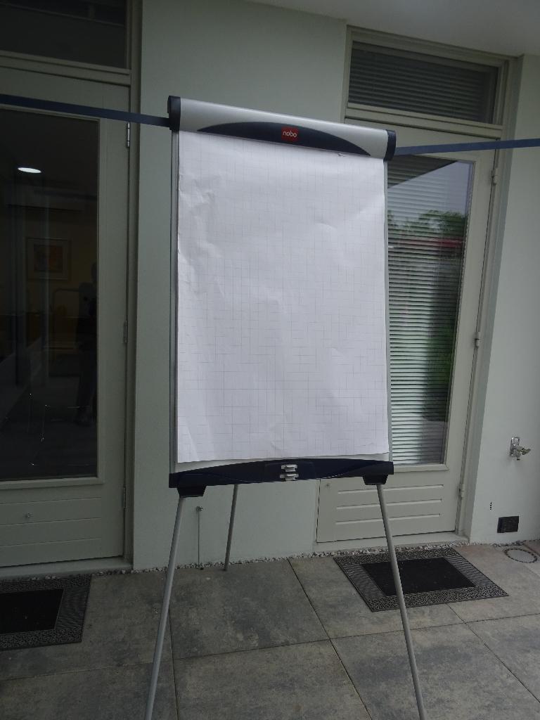Nobo Piranha flipover magneetbord whitebord, Huis en Inrichting, Woonaccessoires | Memoborden, Ophalen, Zo goed als nieuw, Magneetbord