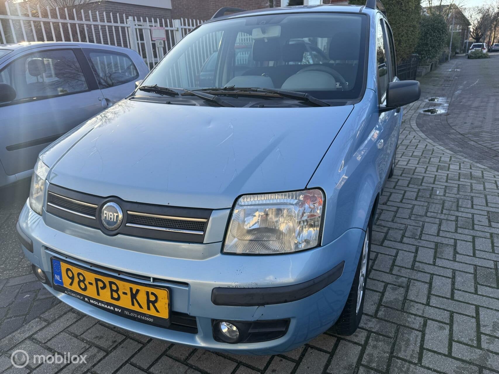 Fiat Panda 1.2 Emotion, Voorwielaandrijving, Gebruikt, Multifunctioneel stuurwiel, Origineel Nederlands