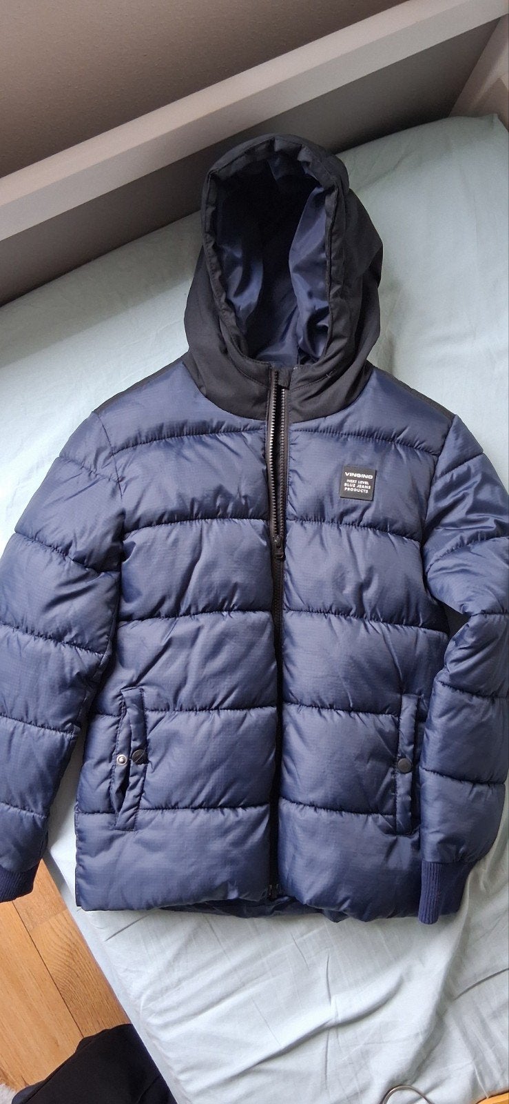 Winterjas (Vingino) mt 152, Ophalen of Verzenden, Zo goed als nieuw, Vingino, Jongen