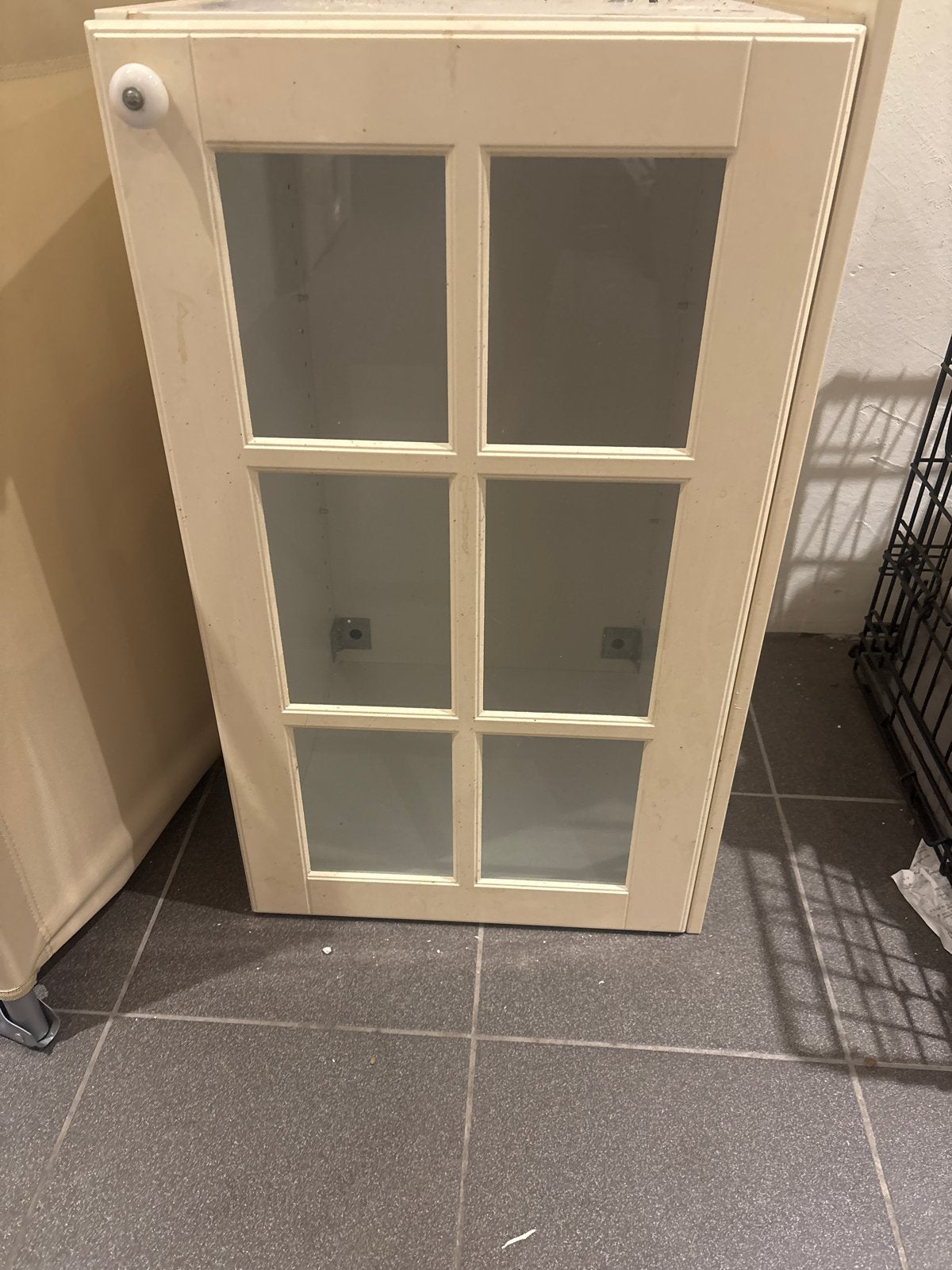 IKEA keuken kastje met glazen deur - Gratis ophalen, Huis en Inrichting, Keuken | Keukenelementen, Minder dan 50 cm, Gebruikt