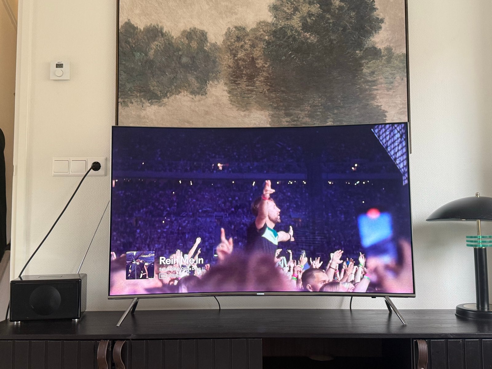Samsung Curved 4K Smart TV - UE49KS7500s - Zo goed als nieuw, Audio, Tv en Foto, Televisies, Ophalen, LED, 50 Hz, Zo goed als nieuw