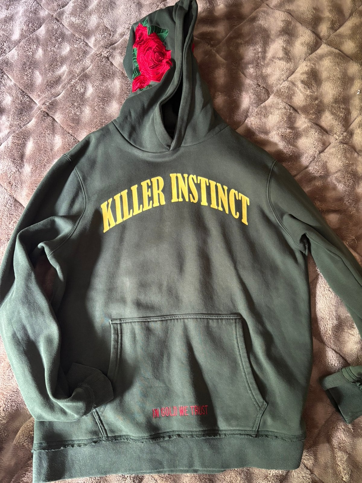 In Gold We Trust - Killer Instinct Hoodie/Trui XXL, Ophalen of Verzenden, Zo goed als nieuw, Overige maten, Groen