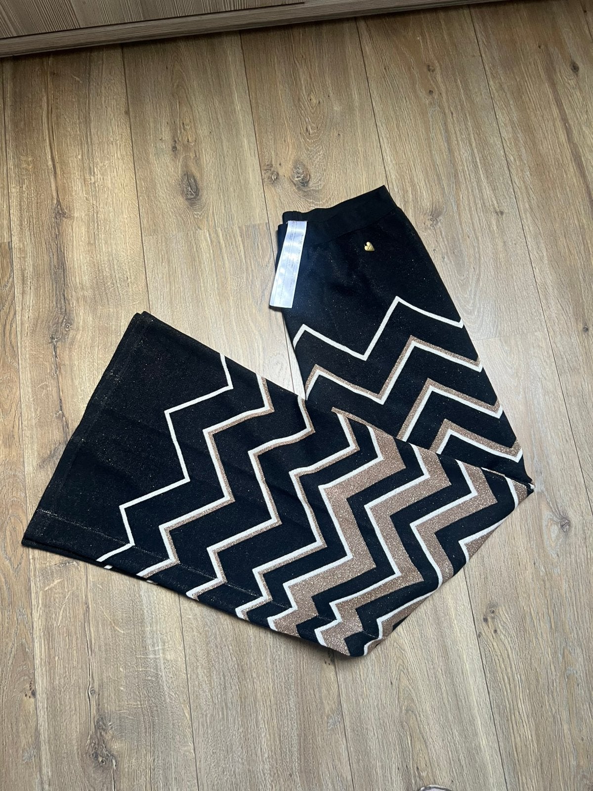 Broek van Twinset maat m, Maat 38/40 (M), Zwart, Ophalen of Verzenden, Zo goed als nieuw